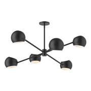 Willow Chandelier In Matte Black